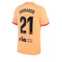 Dres Atletico Madrid Yannick Carrasco #21 Rezervni 2022-23 Kratak Rukav